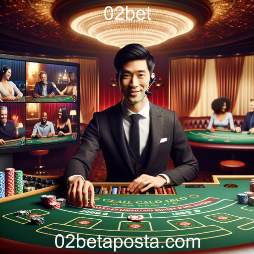 A Experiência do Cassino Ao Vivo na 02bet